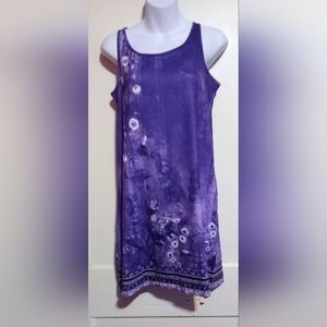 NWT SHEIN Purple Floral Dress